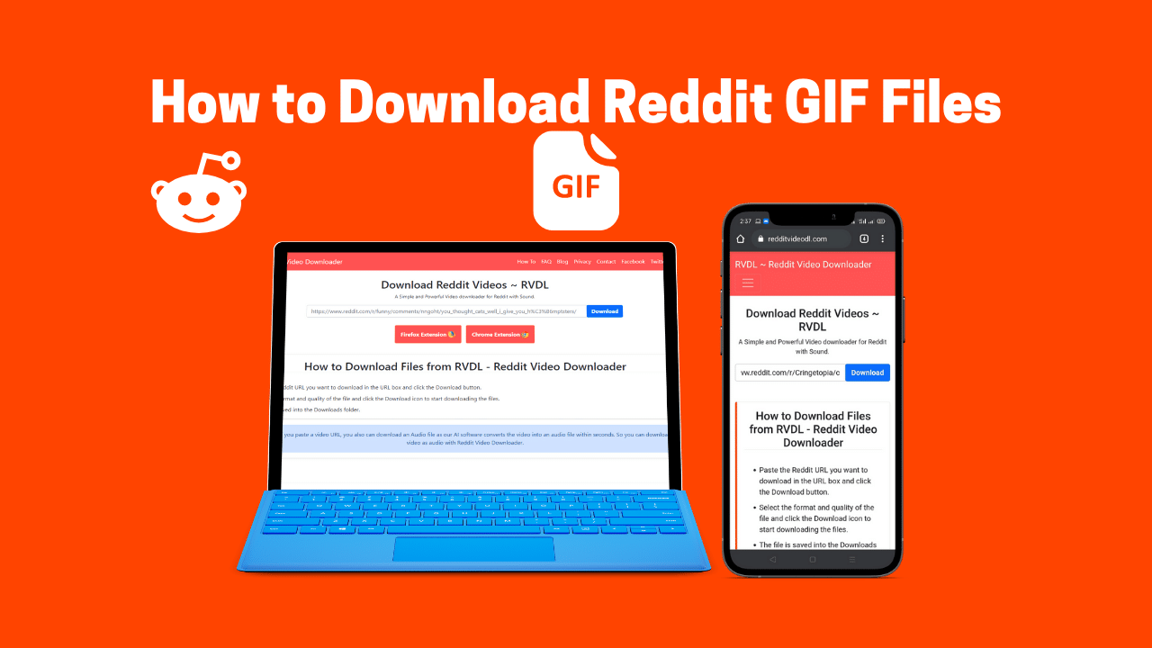 How To Download Reddit GIFs Using Tubidy?